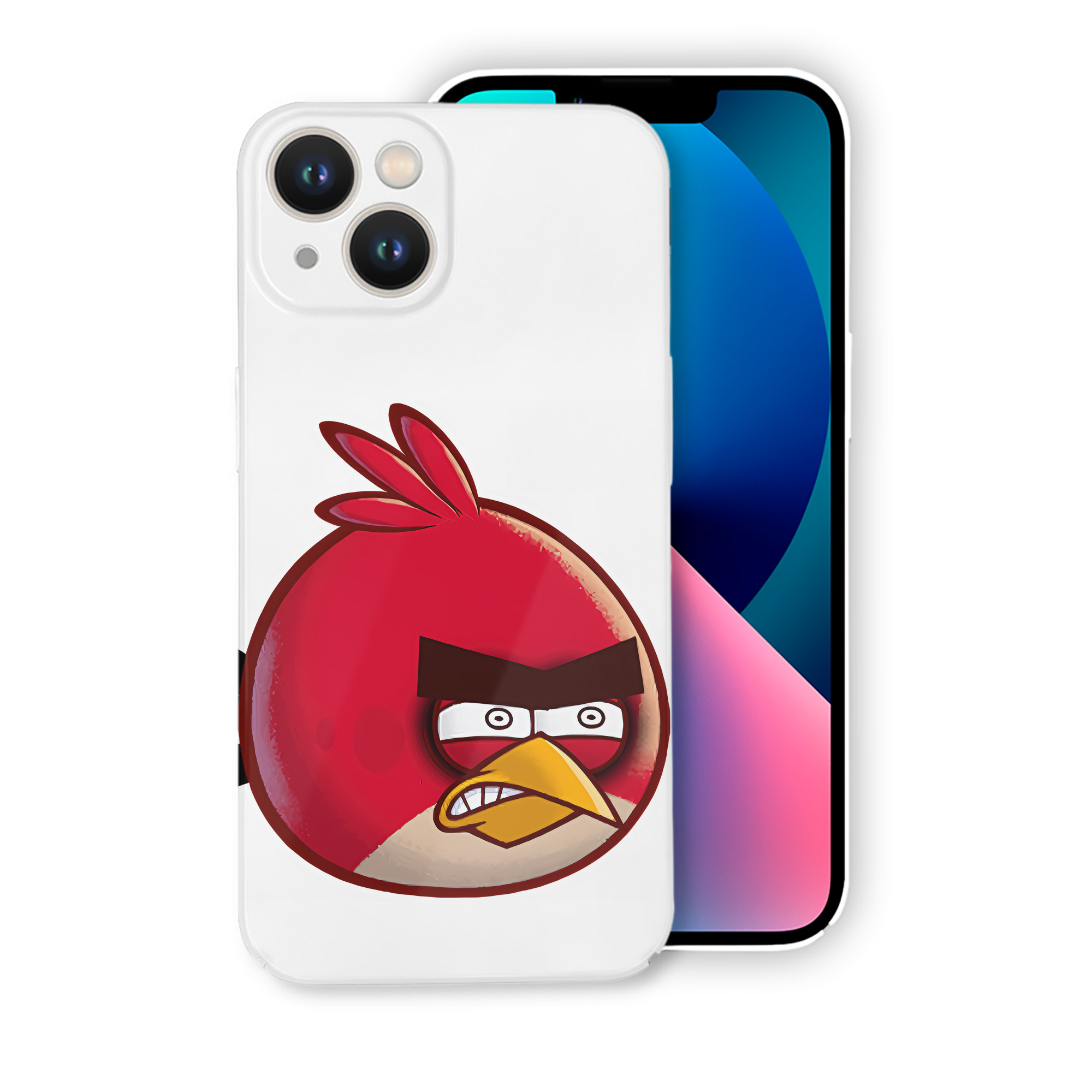 （画像用） Angry Birds アングリーバード 【iPhone 14シリーズ対応】ハードケース